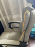 锦汐电脑椅办公椅子电竞椅家用人体工学椅老板椅主播靠背椅皮革转椅 灰色-工学椅【含乳胶坐垫】 实拍图