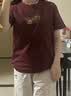 宫蝶腊肠狗睡衣女夏季短袖短裤卡通可爱小狗云朵棉家居服套装 腊肠狗套装（不可拆卸胸垫） M （建议80-100斤） 实拍图