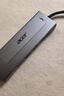 宏碁（acer）Type-C硬盘盒扩展坞M.2NVMe+NGFF双协议固态移动硬盘盒HDMI转USB3.2分线器 适用华为联想笔记本 实拍图