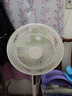 美的（Midea）【幸运草安睡1S】一级能效直流变频声控电风扇家用遥控卧室静音落地扇台式桌面抗菌大风力转页扇 实拍图