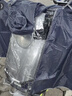 雨航（YUHANG）电动车雨衣电动车专用电瓶车雨披带镜套天蓝色4XL 实拍图