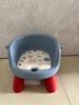 日康（rikang）宝宝餐椅 叫叫椅婴儿学坐椅多功能儿童吃饭餐桌 RK-X2009-5 灰色 实拍图