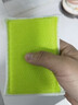 宜洁（yekee）百洁布双面竹纤维抹布3片 厨房洗碗海绵擦刷洗块 实拍图