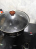 九阳（Joyoung）铁锅精铁健康无涂层真不锈炒锅锤纹物理防粘 免开锅32cm明火专用 实拍图