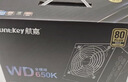 航嘉（Huntkey）WD850K全模组 金牌850W电脑电源（80PLUS金牌/单路70.8A/原生PCIe5.1/全电压/LLC+SR+DC-DC） 实拍图