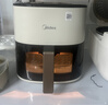 美的（Midea）智能空气炸锅蒸烤一体家用 可视触控全自动蒸汽嫩炸 免翻面空气炸锅大容量5.3L电炸锅  MF-KZC5388 实拍图