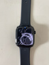 Apple/苹果 Watch S11 智能手表GPS款46毫米亮黑色铝金属表壳黑色运动型表带M/L MEVH4CH/B 实拍图