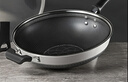 炊大皇炒锅304不锈钢有钛炒菜锅煎锅平底不粘炒锅32cm 可立可视盖不挑灶 实拍图