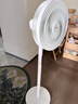 美的（Midea）【幸运草安睡1S】一级能效直流变频声控电风扇家用遥控卧室静音落地扇台式桌面抗菌大风力转页扇 实拍图