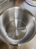 适用美的电饭煲内胆电饭锅内锅配件加厚无涂层304不锈钢2L/3L/4L/5L 3升直身内胆【316不锈钢】 实拍图