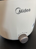 美的（Midea）电煮锅 0涂层不锈钢 宿舍小电锅 多功能家用宿舍泡面小火锅 2.6L蒸煮一体电热锅 XZC2066G 配蒸笼 实拍图