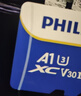 飞利浦（PHILIPS）128GB TF(MicroSD) 内存卡 A1 4K V30 U3 高速耐用行车记录仪 相机监控存储卡 读速130MB/s 实拍图