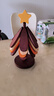 新年礼物一棵树隔热垫餐桌垫杯垫防烫垫锅垫碗垫家用盘垫砂锅垫 圣诞树隔热垫【五片+底座+星星】 实拍图