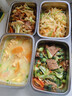 COOKSS保鲜盒带盖不锈钢冰箱上班族饭盒餐盒密封盒长方形盒子两个装 实拍图