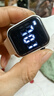 其他品牌高颜值LED手表时尚方形学生科技感超强夜光数字个性运动 太空白 实拍图