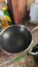 炊大皇炒锅 304不锈钢含钛炒菜锅平底不粘炒锅34cm  可立可视盖不挑灶 实拍图