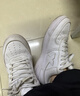 特步情侣男女板鞋小白鞋空军一号春夏透气耐磨百搭运动板鞋休闲鞋 实拍图