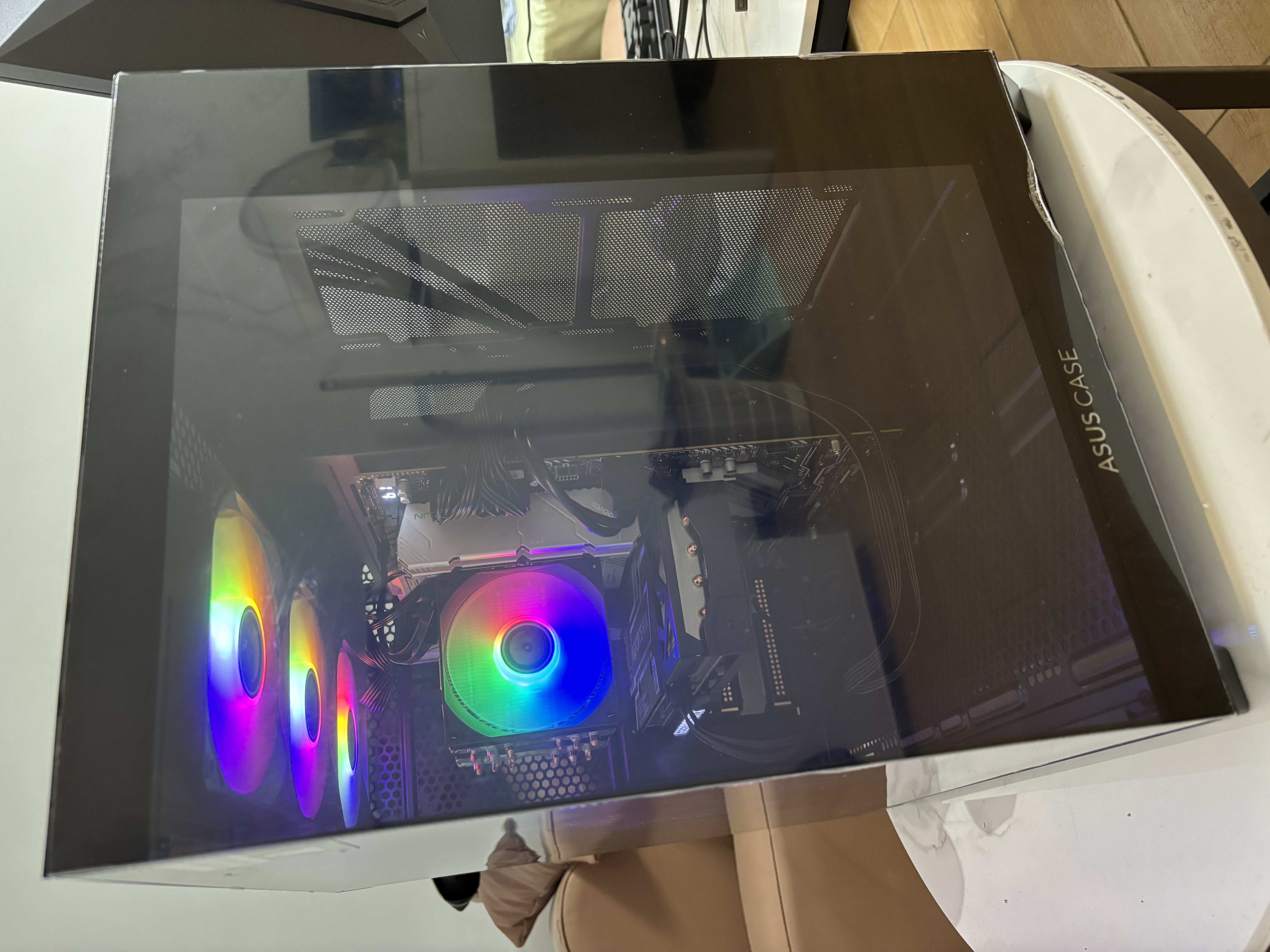 微星品牌游戏主机 酷睿i5 12600KF/14600KF/RTX4060/5060/5060TI海景房主机DIY台式电脑整机组装电脑 配十二Ultra5 245KF丨RTX5060TI 实拍图