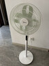 美的（Midea）【幸运草安睡1S】一级能效直流变频声控电风扇家用遥控卧室静音落地扇台式桌面抗菌大风力转页扇 实拍图