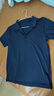 京东京造夏季运动短袖男士t恤polo衫男跑步健身户外速干衣服 海军蓝 3.0 L 实拍图