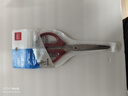 得力（deli）160mm剪刀办公生活家用小剪子手工剪纸刀 办公用品 红色6034 实拍图