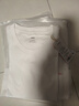 京东京造10A抗菌男士t恤短袖男女同款衣服男装春夏新款圆领打底衫内搭白L 实拍图