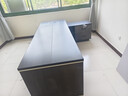 舒炫老板桌总裁办公桌简约现代经理主管办公桌椅组合大班台办公家具 1.8米老板桌+侧柜 实拍图