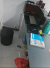 欧贸收银台现代简约店铺小型网红服装店柜台前台吧台桌美容美发接待台 120暖白色+铁灰色【左低右高】 【豪华款显档次】【来宾视角】 实拍图
