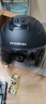凤凰（Phoenix）新国标A类3C认证电动车摩托车头盔双镜片防雾防风保暖哑黑 男女四季通用电瓶车3/4半盔冬季安全帽 实拍图