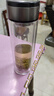 【京东物流配送】高硼硅双层玻璃杯大容量泡茶杯水杯子茶水分离杯 【双层加厚】茶杯350ml1只 实拍图