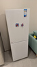 美的（Midea）181L两门冰箱白色两门小户型客厅家用电冰箱租房宿舍低音节能低噪可冷藏冷冻不占地MR-190E 实拍图