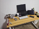 雅美乐电脑桌台式 办公桌书桌学习桌子工作台 家用卧室出租屋电竞长条桌 实拍图