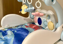 澳贝（auby）婴幼儿童玩具健身架摇铃安抚萌猫脚踏钢琴0-6个月新生儿见面礼盒 实拍图