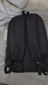 袋鼠双肩包男士背包大容量行李旅游包学生书包女初中商务笔记本电脑包 黑色配红标 实拍图