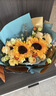 艾斯维娜鲜花速递向日葵混搭花束生日礼物全国同城配送 33朵玫瑰康乃馨混搭花束 实拍图
