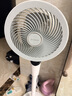艾美特（AIRMATE）【天鹅MAX】空气循环扇直流变频家用大风力电风扇卧室轻音一级能效负离子净化语音落地扇 SRDI151 实拍图