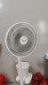 美的（Midea）电风扇 家用七叶立式落地扇宿舍卧室轻音节能摇头桌面小风扇大风力空气循环风扇 SAF30AC 实拍图