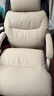 京东京造Z8老板椅真皮椅躺椅 人体工学椅办公椅子电脑椅 头层牛皮 奶咖白 实拍图