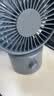 MUJI无线桌上风扇（低噪音风扇/摇头式）灰色 桌面小型办公室宿舍 实拍图