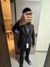 罗蒙西服套装男新款商务职业正装男士新郎礼服伴郎礼服结婚礼服男装 实拍图
