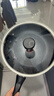 九阳（Joyoung）平底锅不粘锅家用聚油牛排煎锅火红环控温早餐锅通用炉灶26cm 实拍图