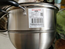 美厨（MAXCOOK）蒸锅 304不锈钢26cm单层蒸锅 加厚复合底燃气炉电磁炉通用 实拍图