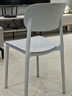 全品屋餐椅凳子塑料椅子办公椅靠背休闲椅书桌椅学习椅化妆椅电脑椅 实拍图