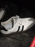 回力（Warrior）男鞋春季透气休闲运动鞋子男士复古板鞋德训阿甘鞋 0053 白黑 42 实拍图