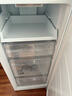 海尔（Haier）山茶花138L立式冰柜小型家用小冰柜风冷无霜一级节能大容量深冷冷柜小冰箱BD-138WGH90WF换新补贴 实拍图