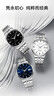 海鸥（SEAGULL）手表男士自动机械表 小钢炮日历男士手表生日礼物男表套装6165蓝 实拍图