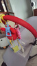 哈森熊婴儿摇摇椅哄娃神器哄宝宝哄睡摇篮躺椅可折叠可调节摇摇椅安抚椅 灰色双网格款+玩具架+玩具 实拍图
