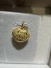 周生生黄金吊坠 足金长命锁宝宝礼物不含项链09300P 计价 3.35克 实拍图