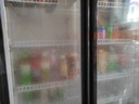白雪雅竹大容量饮料柜商用冰柜直冷藏展示柜酒水柜纯风冷无霜保鲜柜超市玻璃门冰箱立式啤酒柜 双门下机【直冷黑红】1000*550*2000mm 实拍图