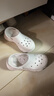 斯凯奇（Skechers）洞洞鞋女士夏季凉拖鞋泡泡鞋厚底增高外穿沙滩鞋踩屎感 实拍图